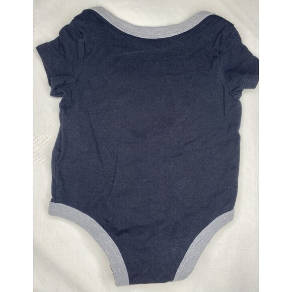 Nike Black Baby Boy Short Sleeve Bodysuit Size 3M 3 Months - Picture 2 of 4